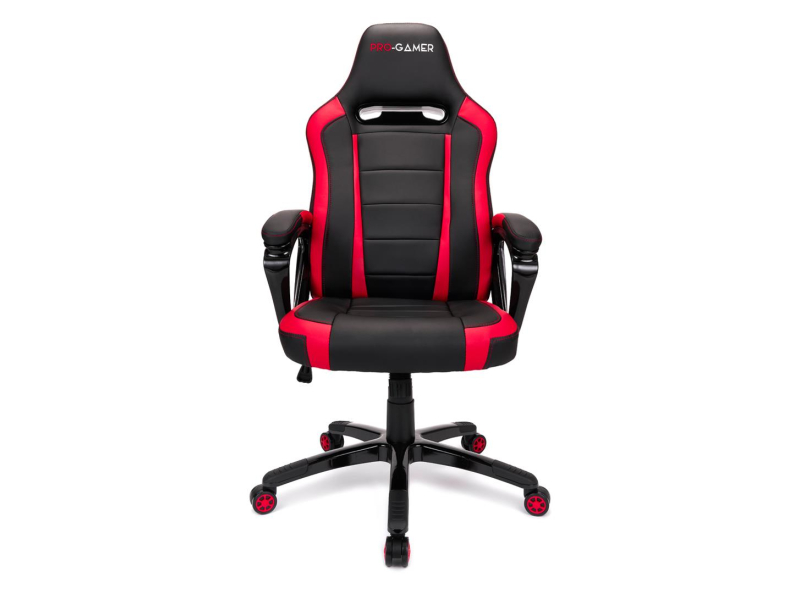 Pro-Gamer ATILLA CZARNO CZERWONA
